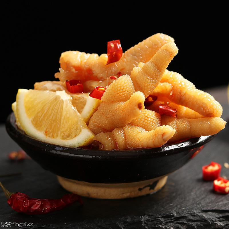 甄味尚酸辣柠檬无骨鸡爪网红明星带货推荐