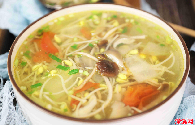 豆芽汤的做法大全，教你做色味俱佳的香菇豆芽汤