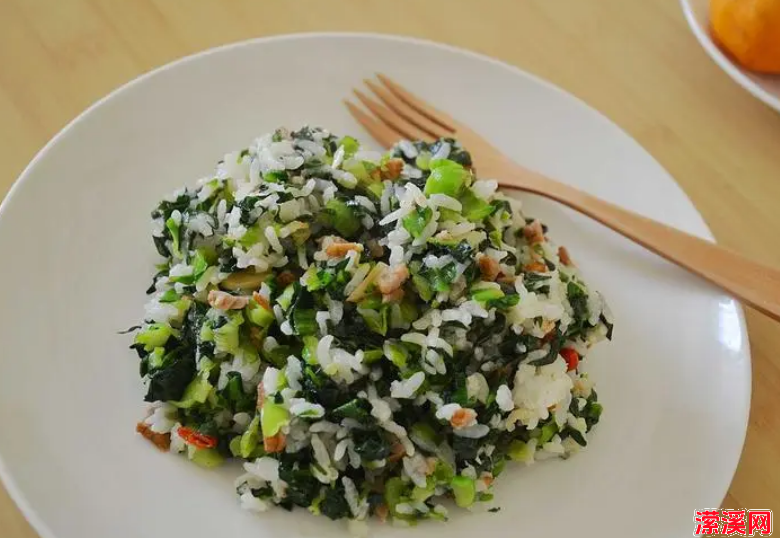 菜米饭怎么做最好吃，教你菜米饭的家常做法