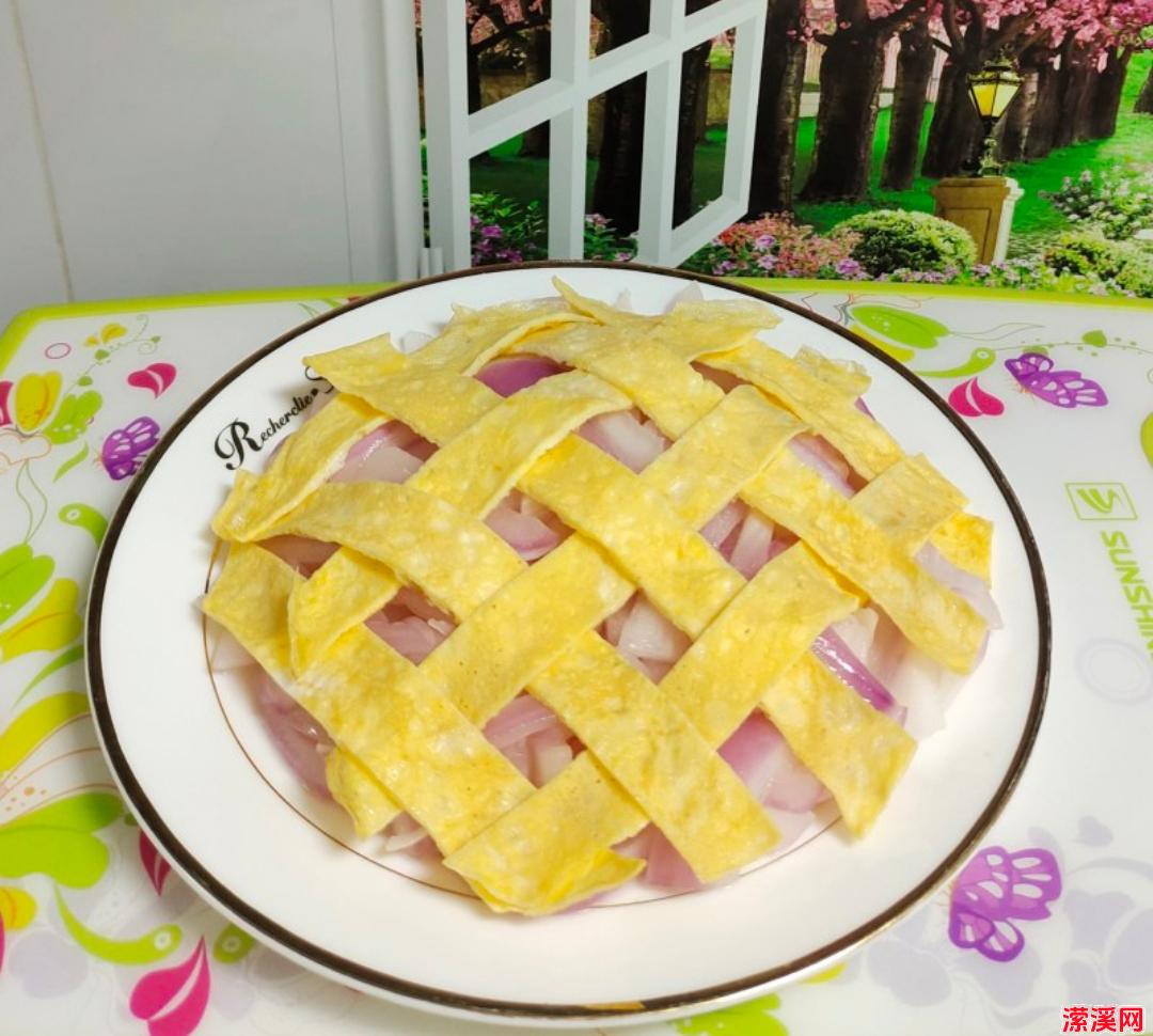 香浓鸡蛋网烧，配搭元葱风味独特