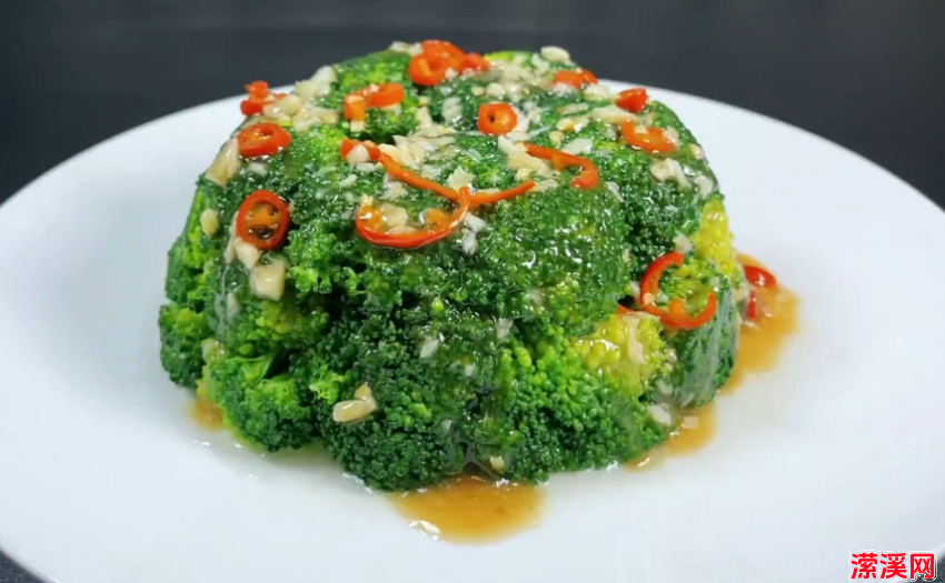 减脂、瘦身佳品，口感脆爽的耗油西蓝花