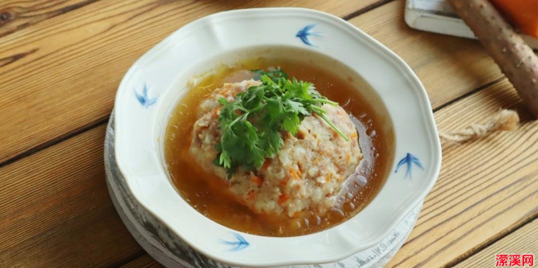 "清蒸山药肉丸：健康美味的家常菜"