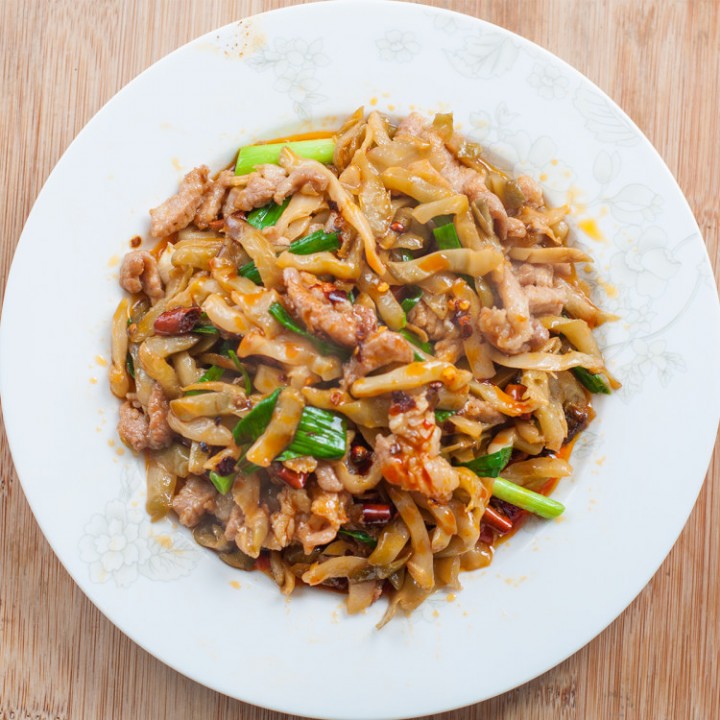 榨菜肉丝的功效与作用,榨菜肉丝的做法步骤