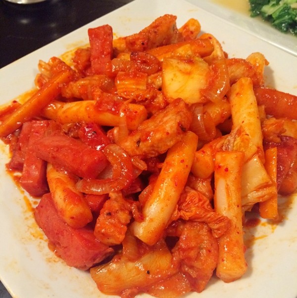 腊肉年糕怎么炒,年糕怎么炒